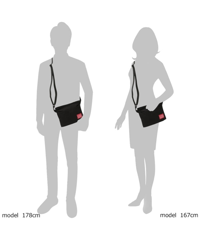 マンハッタンポーテージ Manhattan Portage ショルダーバッグ イサカ サコッシュ ブラック メンズ レディース ユニセックス MANHATTAN PORTAGE 6030 BLK