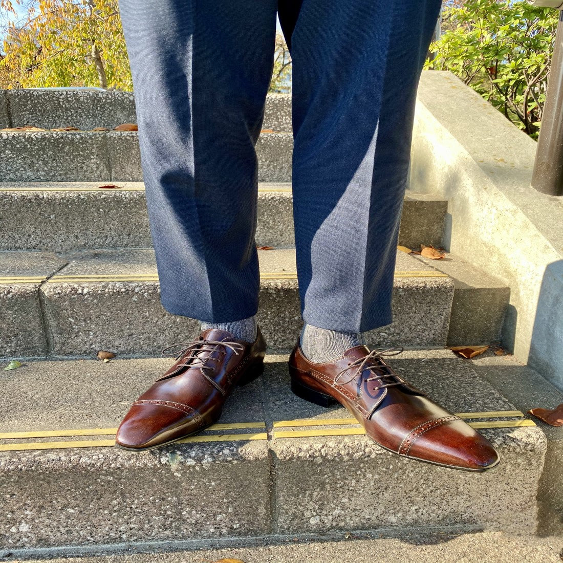 Madras "INTERCEPT" series outer wing dress shoes M452