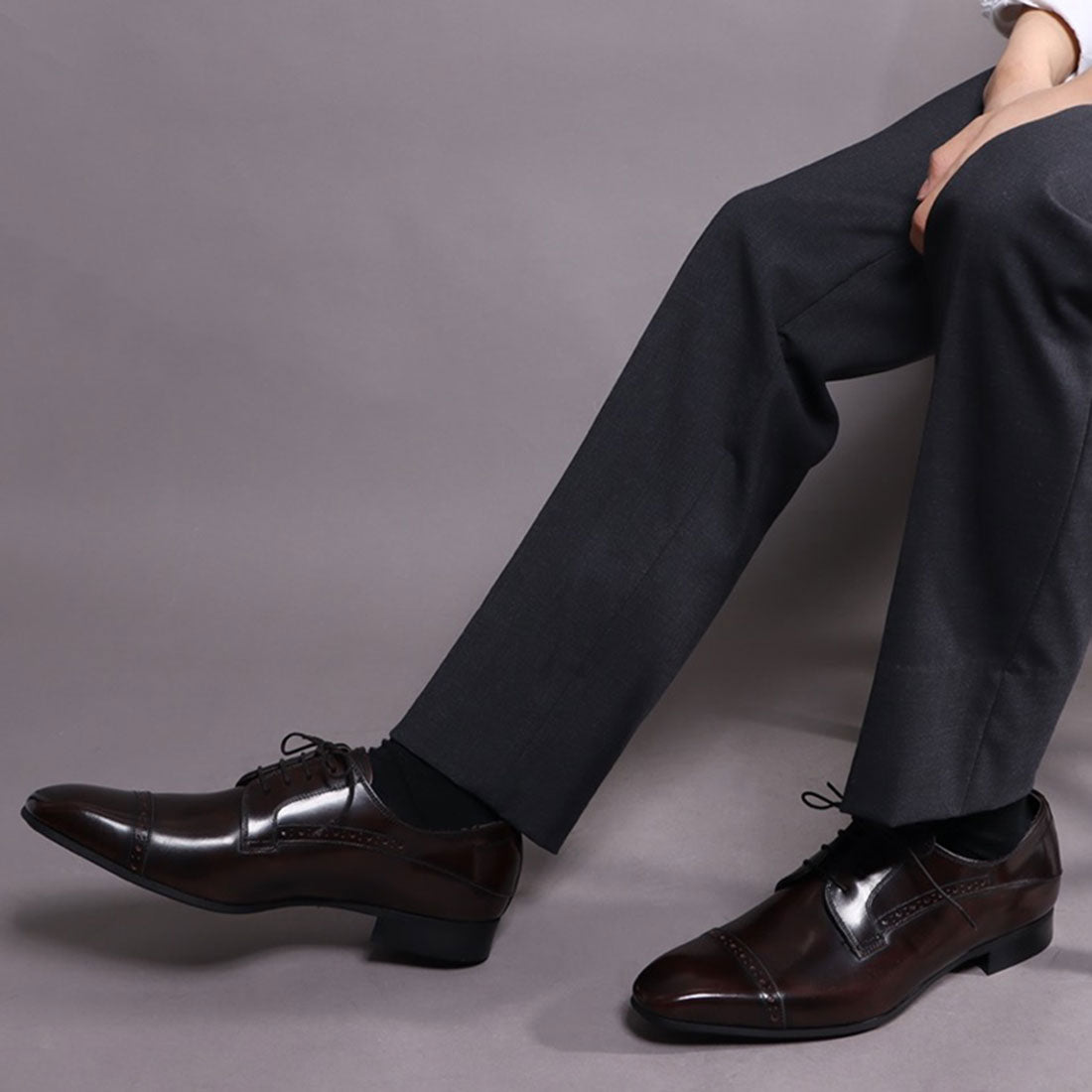 Madras "INTERCEPT" series outer wing dress shoes M452