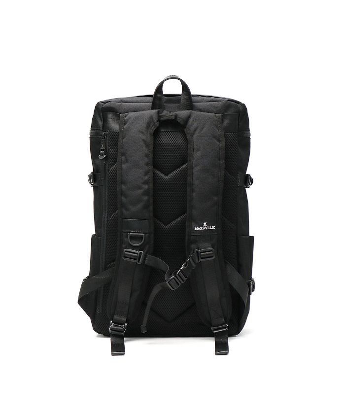 マキャベリック MAKAVELIC マキャベリック リュック MAKAVELIC バックパック CHASE RECTANGLE DAYPACK A4 B4 25L 大容量 3106ー10121 （ネイビー） ネイビー