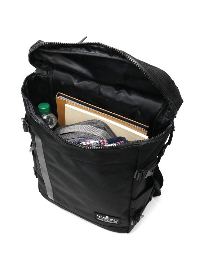 マキャベリック MAKAVELIC マキャベリック リュック MAKAVELIC バックパック CHASE RECTANGLE DAYPACK A4 B4 25L 大容量 3106ー10121 （ネイビー） ネイビー