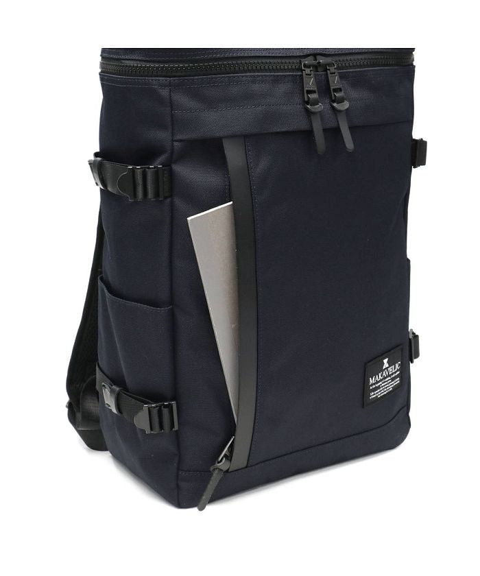 マキャベリック MAKAVELIC マキャベリック リュック MAKAVELIC バックパック CHASE RECTANGLE DAYPACK A4 B4 25L 大容量 3106ー10121 （ネイビー） ネイビー