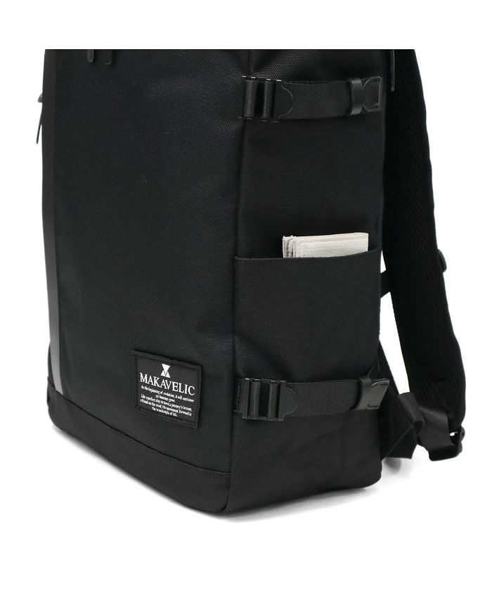 マキャベリック MAKAVELIC マキャベリック リュック MAKAVELIC バックパック CHASE RECTANGLE DAYPACK A4 B4 25L 大容量 3106ー10121 （ネイビー） ネイビー