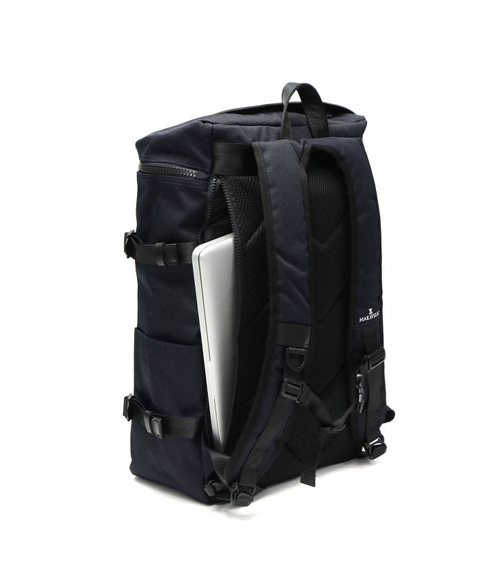 マキャベリック MAKAVELIC マキャベリック リュック MAKAVELIC バックパック CHASE RECTANGLE DAYPACK A4 B4 25L 大容量 3106ー10121 （ネイビー） ネイビー