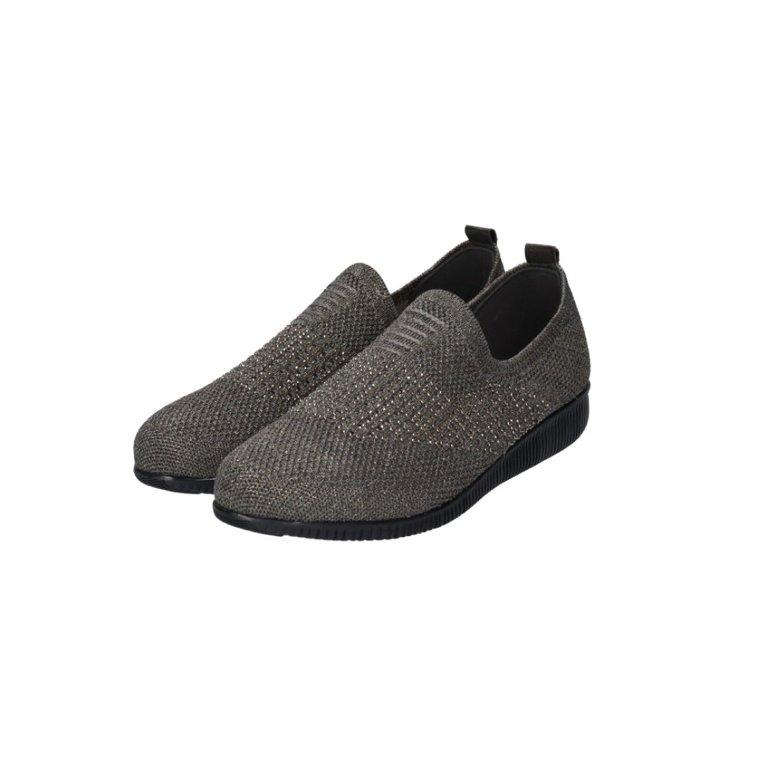 マーレマーレ maRe maRe ラメニットスリッポンSE252619 （GRY） GRY