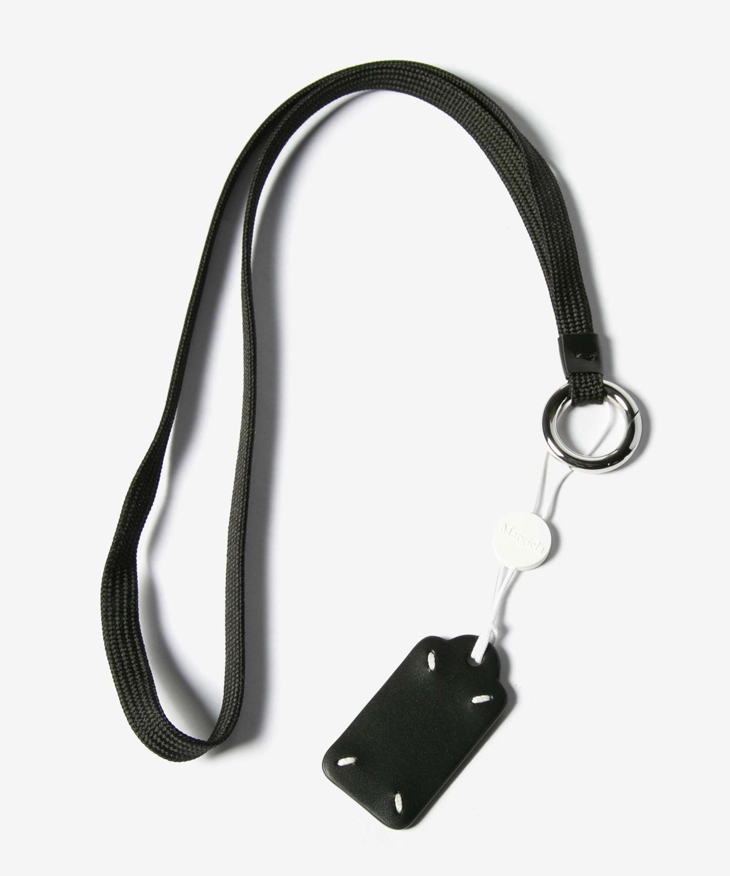 メゾン マルジェラ MAISON MARGIELA メゾン マルジェラ MAISON MARGIELA SA1UA0007 P5427 キーリング TAG KEY RING WITH LACE メンズ レディース 4ステッチ レース カーフレザー （ブラック） ブラック