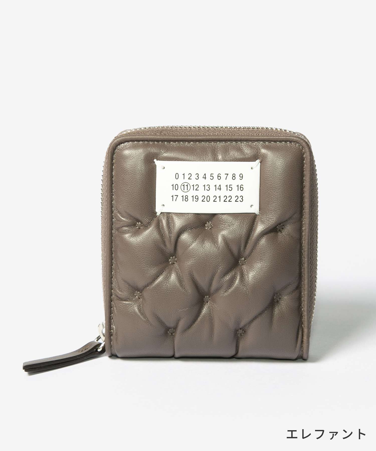 メゾン マルジェラ MAISON MARGIELA メゾン マルジェラ MAISON MARGIELA SA1UI0031 P6434 二つ折り財布 WALLET COMPACT ZIP AROUND W COIN HOLDER レディース ミニ財布 （ブラック） ブラック