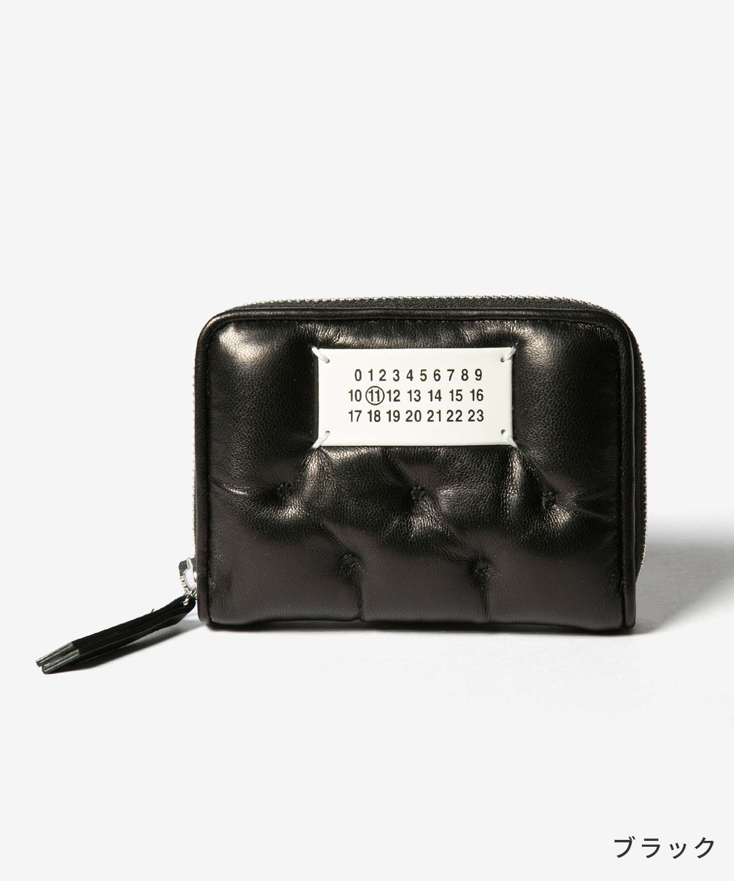 メゾン マルジェラ MAISON MARGIELA メゾン マルジェラ MAISON MARGIELA SA1VX0018 P6434 小銭入れ メンズ レディース 財布 グラムスラム エンブロイダリーコインホルダー ナンバリング （ブラック） ブラック
