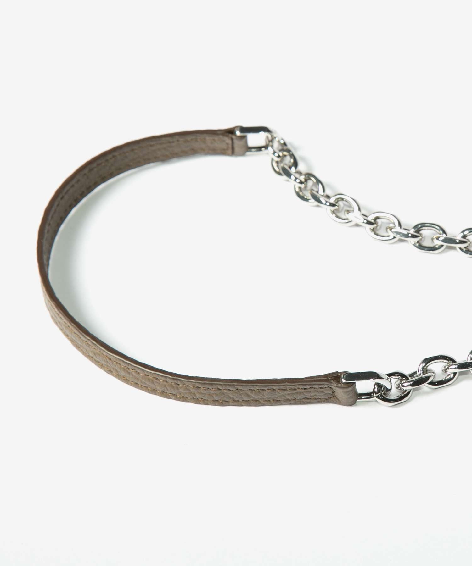 メゾン マルジェラ MAISON MARGIELA メゾン マルジェラ MAISON MARGIELA SA3UI0008 P4455 長財布 レディース 財布 チェーンウォレット レザー ポシェット ロゴ 4ステッチ （バーク） バーク