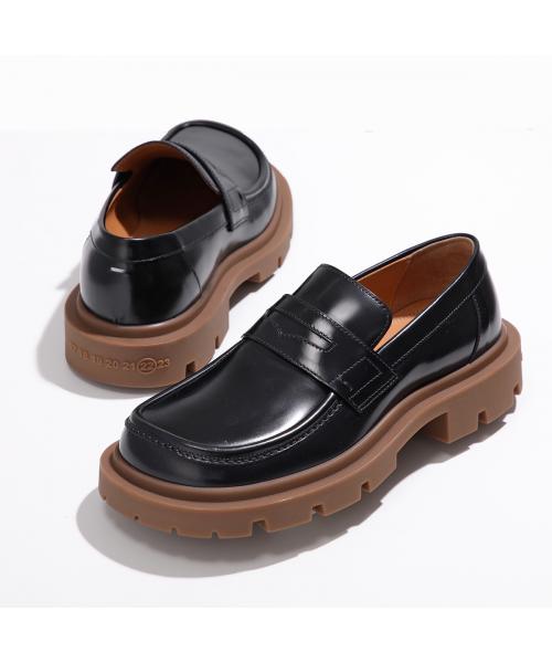 メゾン マルジェラ MAISON MARGIELA MAISON MARGIELA ローファー IVY S58WR0113 P3827 （H1870/ブラック） H1870/ブラック