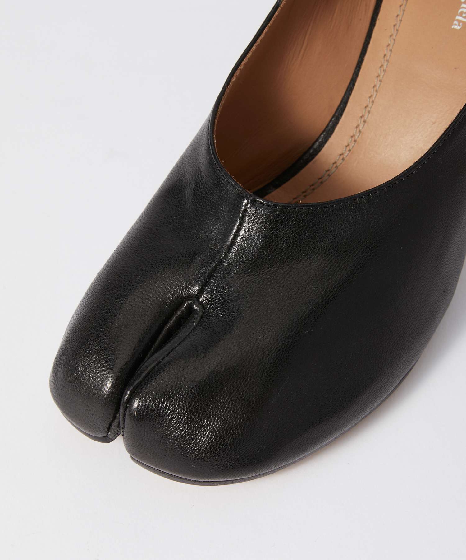 メゾン マルジェラ MAISON MARGIELA S58WL0217 P3753 パンプス レディース シューズ タビ 革靴 レザー カジュアル ビジネス （ブラック） ブラック