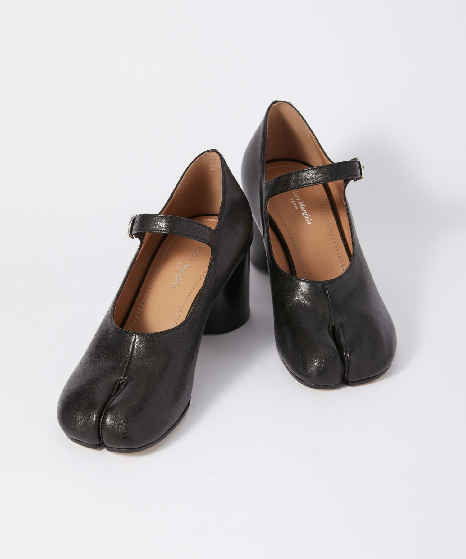 メゾン マルジェラ MAISON MARGIELA S58WL0217 P3753 パンプス レディース シューズ タビ 革靴 レザー カジュアル ビジネス （ブラック） ブラック