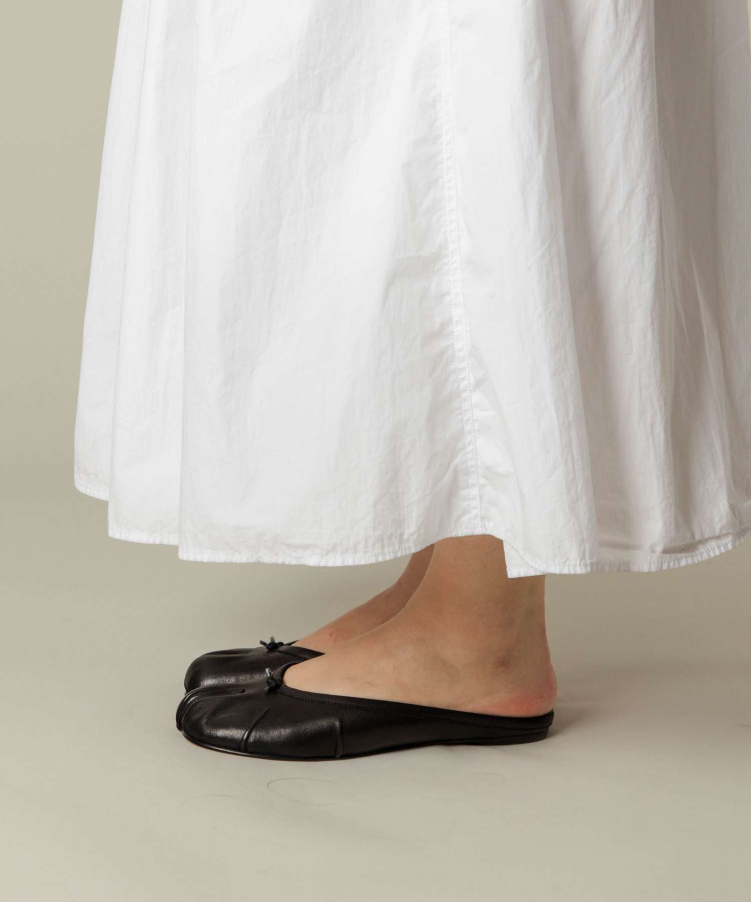 メゾン マルジェラ MAISON MARGIELA S39WZ0105 P6378 パンプス TABI BALLERINA MULE レディース シューズ バレリーナ ミュール バレエシューズ （ブラック） ブラック