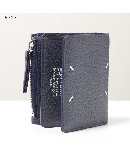 メゾン マルジェラ MAISON MARGIELA MAISON MARGIELA  11 二つ折り財布 SA1UI0023 P4455 （T8013/ブラック） T8013/ブラック
