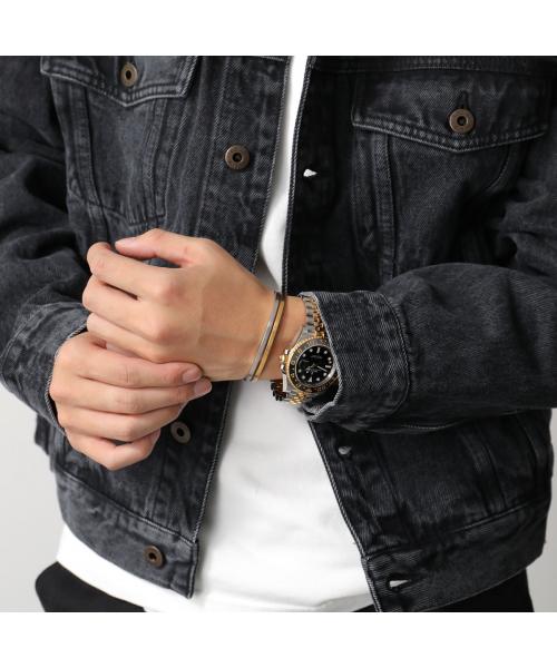 メゾン マルジェラ MAISON MARGIELA 【サイズ限定特価】MAISON MARGIELA バングル SM1UY0064 SV0158 （950/ゴールド） 950/ゴールド