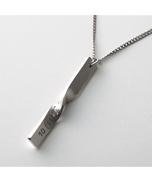 メゾン マルジェラ MAISON MARGIELA MAISON MARGIELA ネックレス SM1UU0020 S12975 ナンバーロゴ （951/シルバー） 951/シルバー