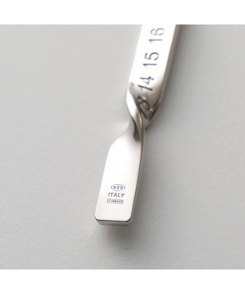 メゾン マルジェラ MAISON MARGIELA MAISON MARGIELA ネックレス SM1UU0020 S12975 ナンバーロゴ （951/シルバー） 951/シルバー