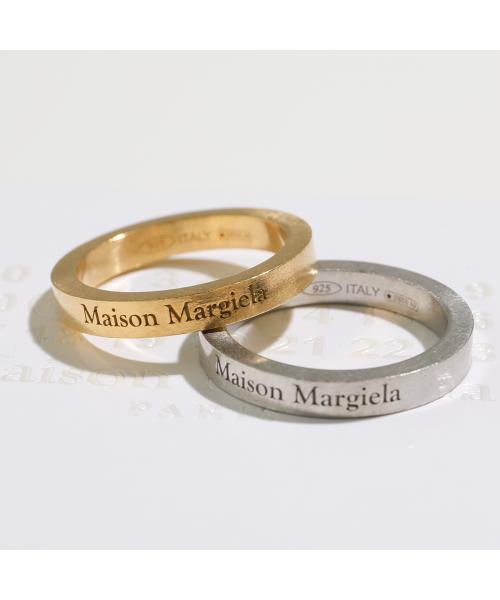 メゾン マルジェラ MAISON MARGIELA MAISON MARGIELA リング SM1UQ0080 SV0158 ロゴ （951/シルバー） 951/シルバー