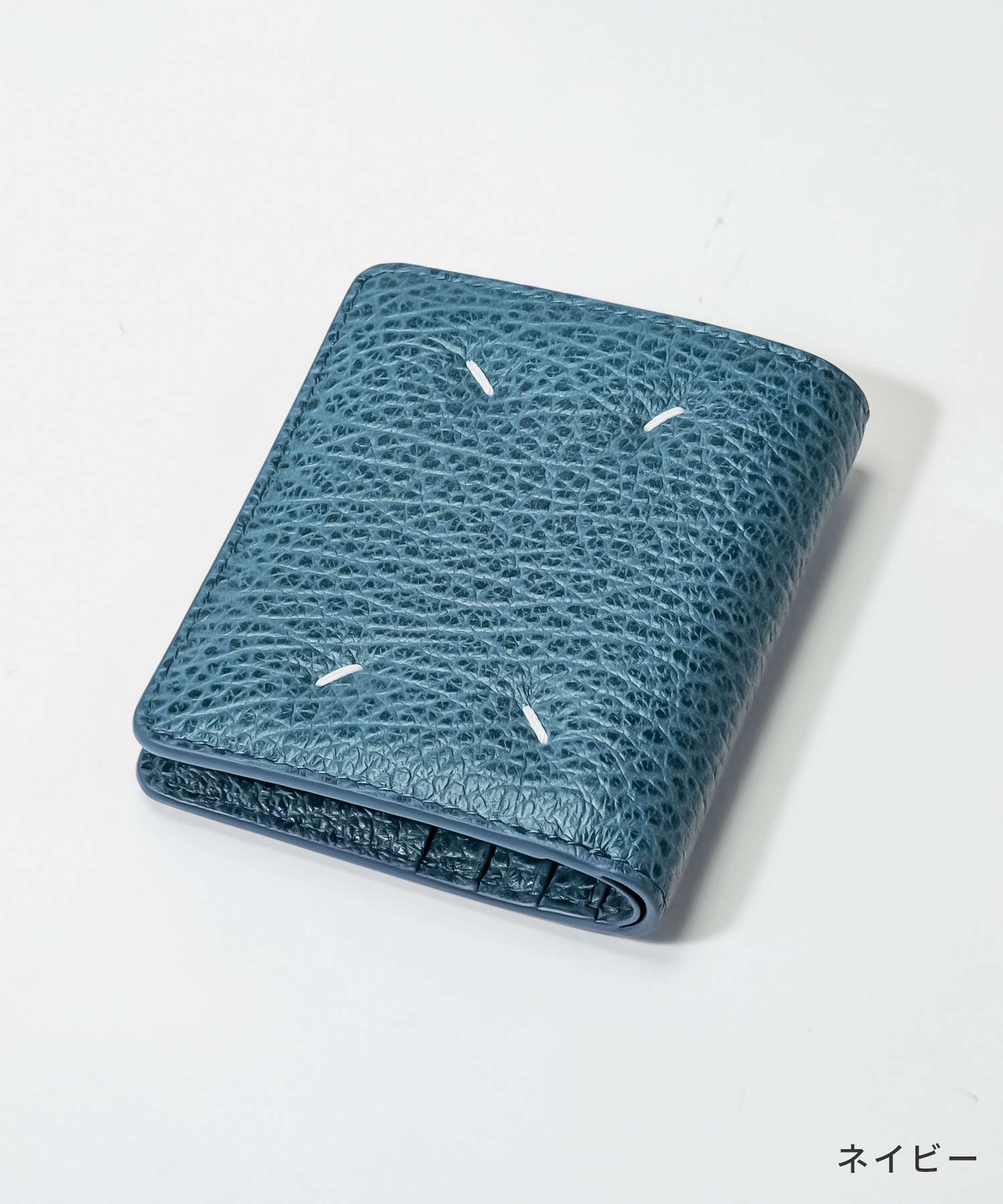 Maison Margiela ネイビー 長財布 中古・古着通販】Maison Margiela (メゾンマルジェラ) 長財布 ネイビー