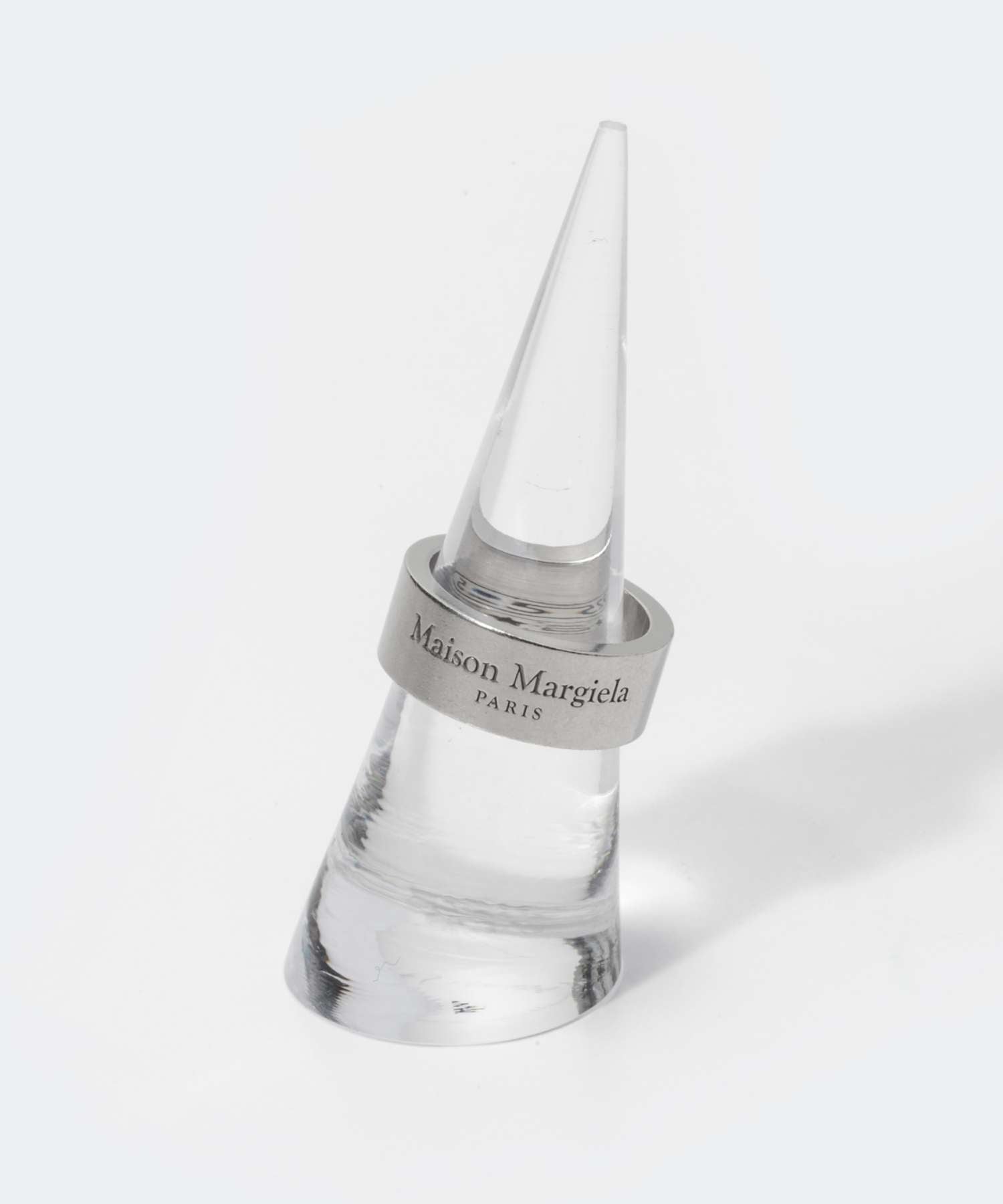 メゾン マルジェラ MAISON MARGIELA SM1UQ0082 SV0158 リング RING メンズ レディース アクセサリー ロゴ ラージ 指輪 シルバー925 （ゴールド） ゴールド