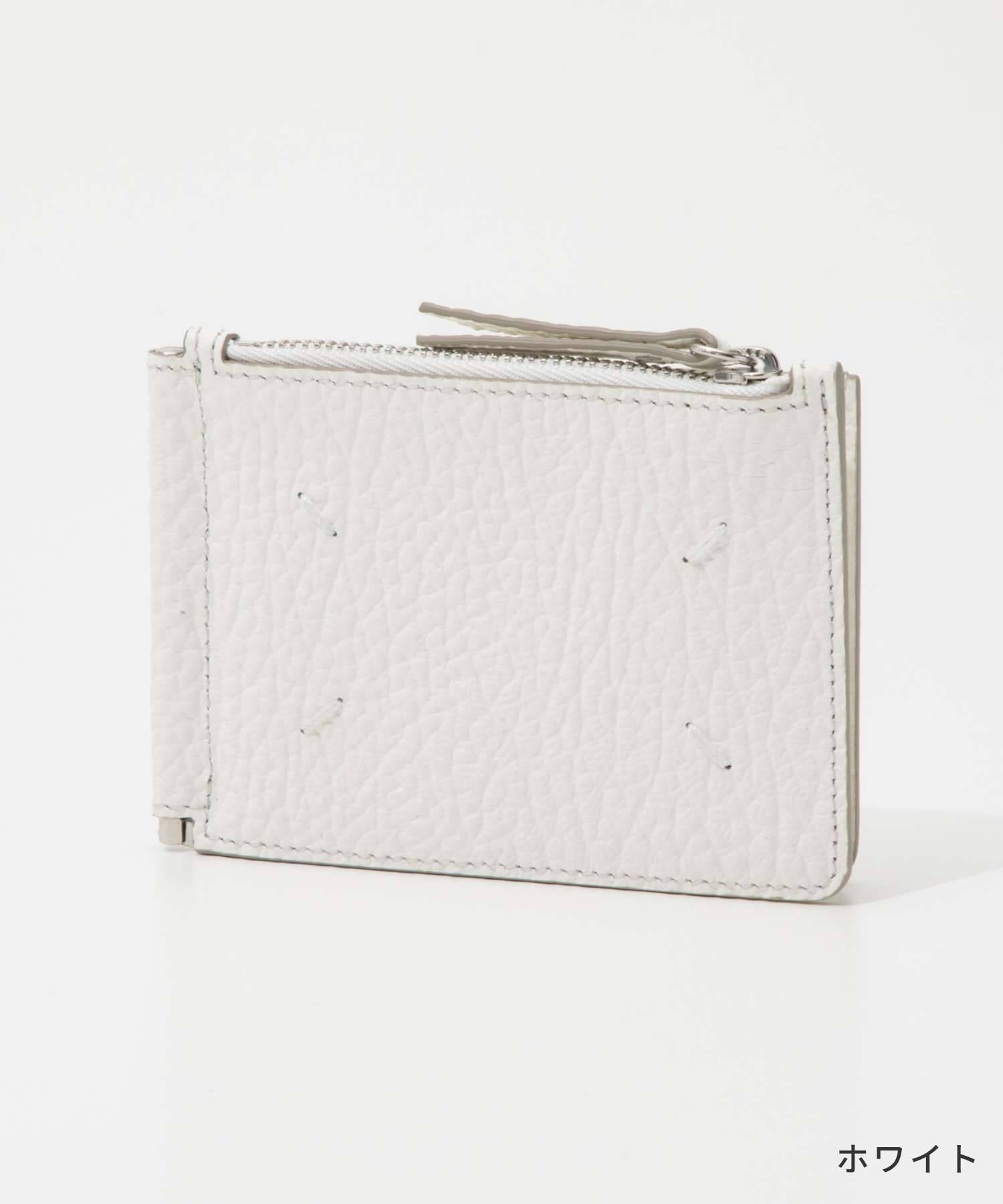 Maison Margiela アイボリー レザー マネークリップ 【公式通販】