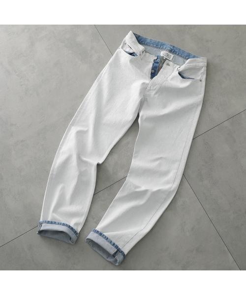 メゾン マルジェラ MAISON MARGIELA MAISON MARGIELA ジーンズ SI1LA0002 S30561 デニムパンツ （967/ホワイト） 967/ホワイト