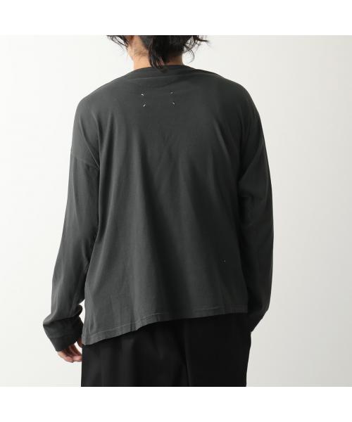 メゾン マルジェラ MAISON MARGIELA MAISON MARGIELA 長袖 カットソー S50GC0715 S24575 ロゴ （969/チャコールグレー） 969/チャコールグレー