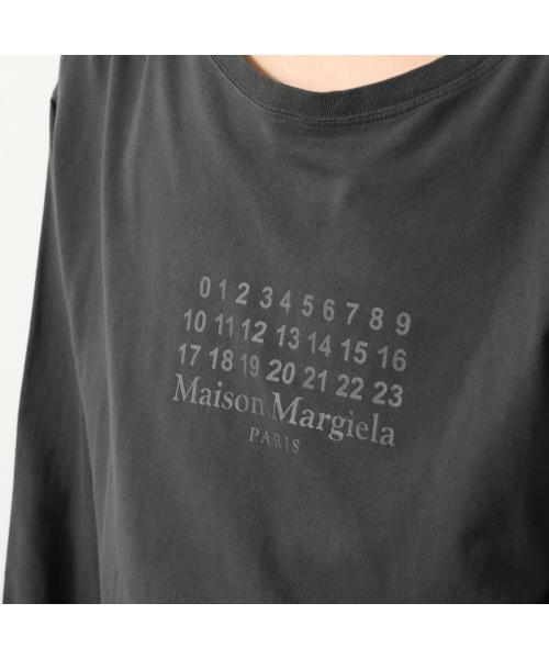 メゾン マルジェラ MAISON MARGIELA MAISON MARGIELA 長袖 カットソー S50GC0715 S24575 ロゴ （969/チャコールグレー） 969/チャコールグレー