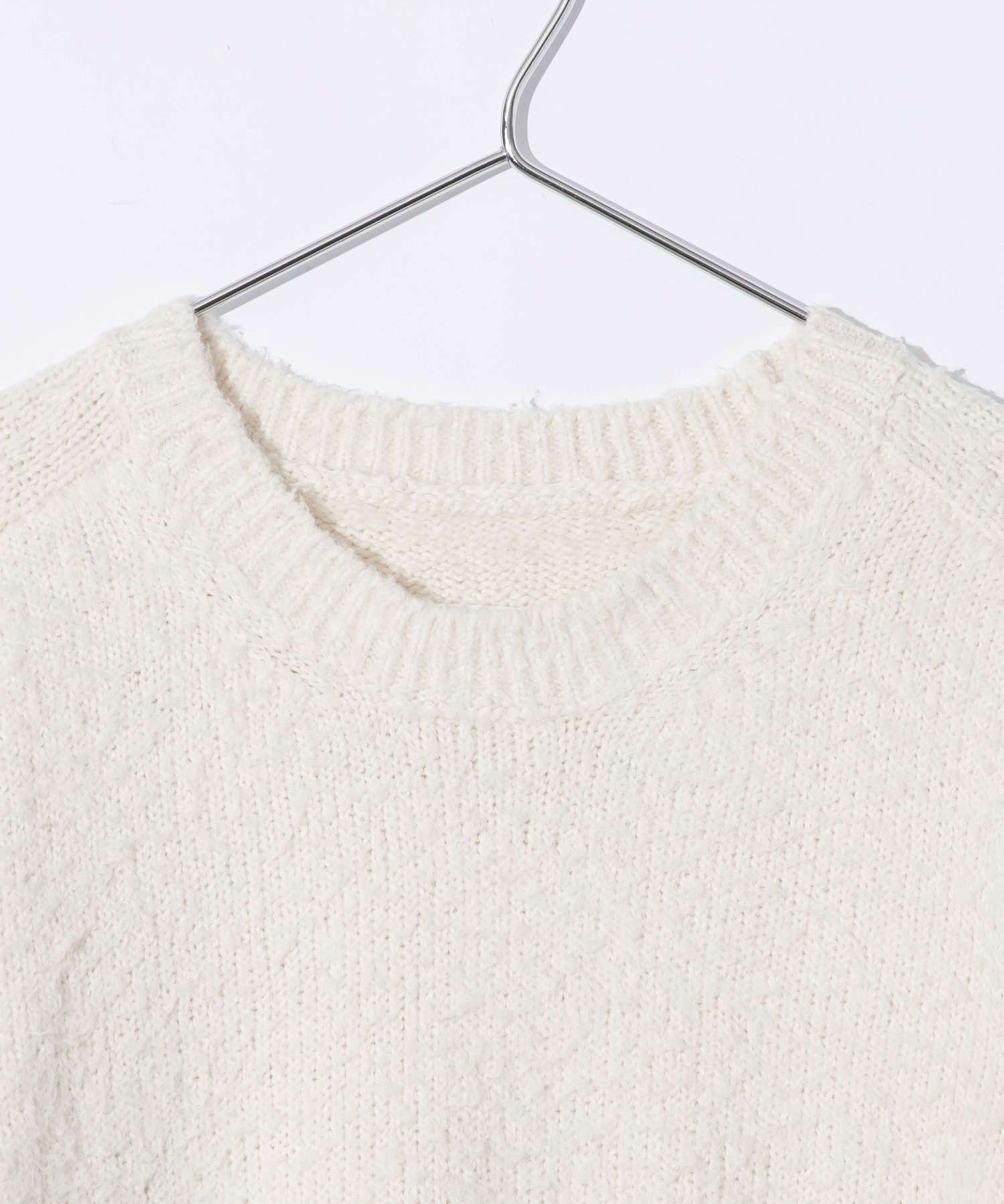 MAISON MARGIELA SI0GP0001 S17664 Knit SWEATER Women's long sleeve oversized pile sweater crew neck