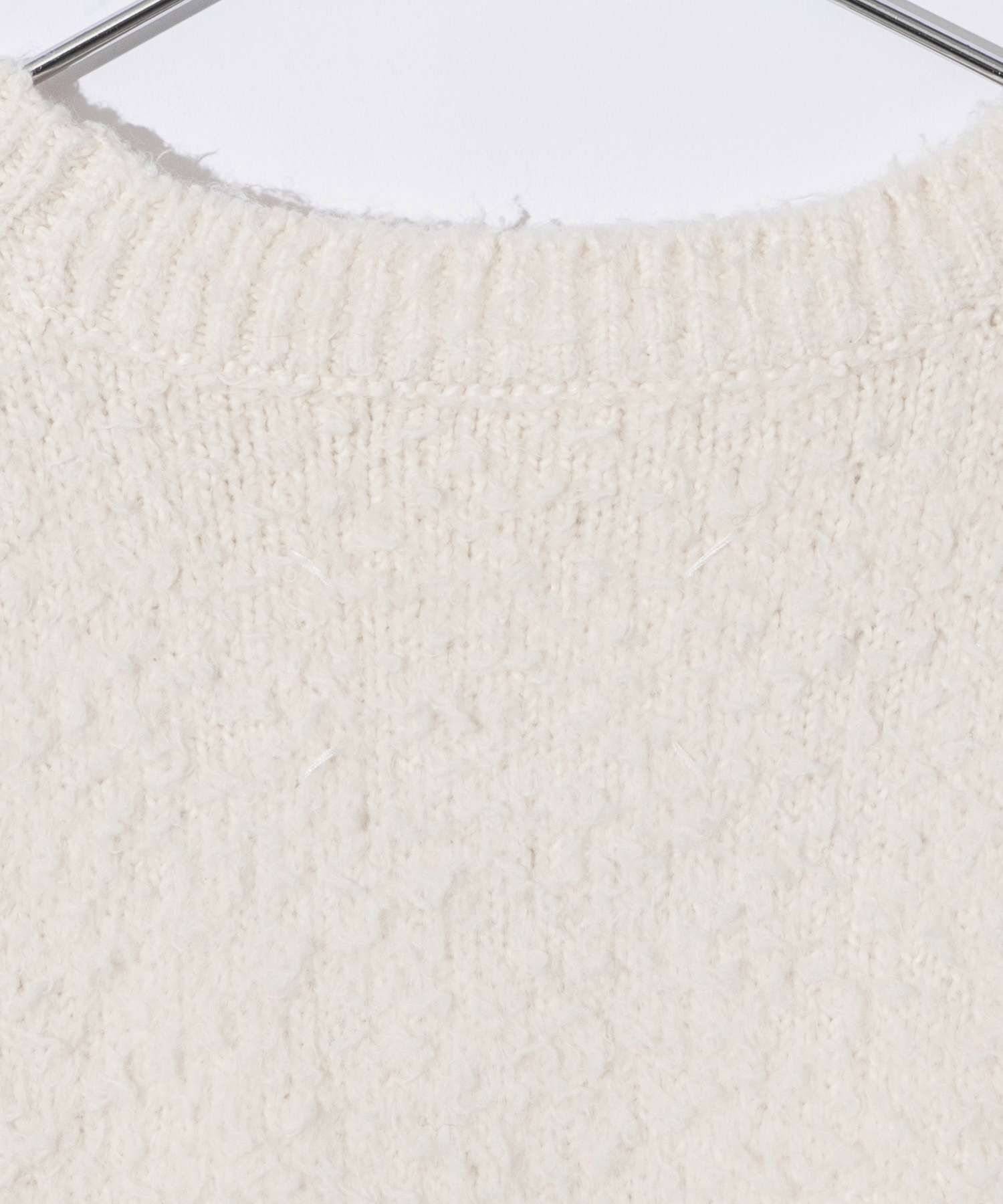 MAISON MARGIELA SI0GP0001 S17664 Knit SWEATER Women's long sleeve oversized pile sweater crew neck