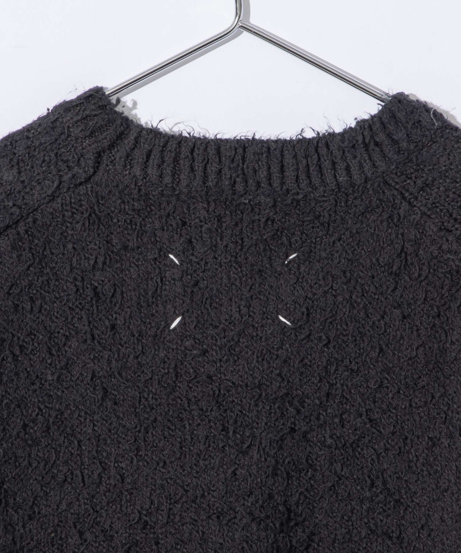 MAISON MARGIELA SI0GP0001 S17664 Knit SWEATER Women's long sleeve oversized pile sweater crew neck