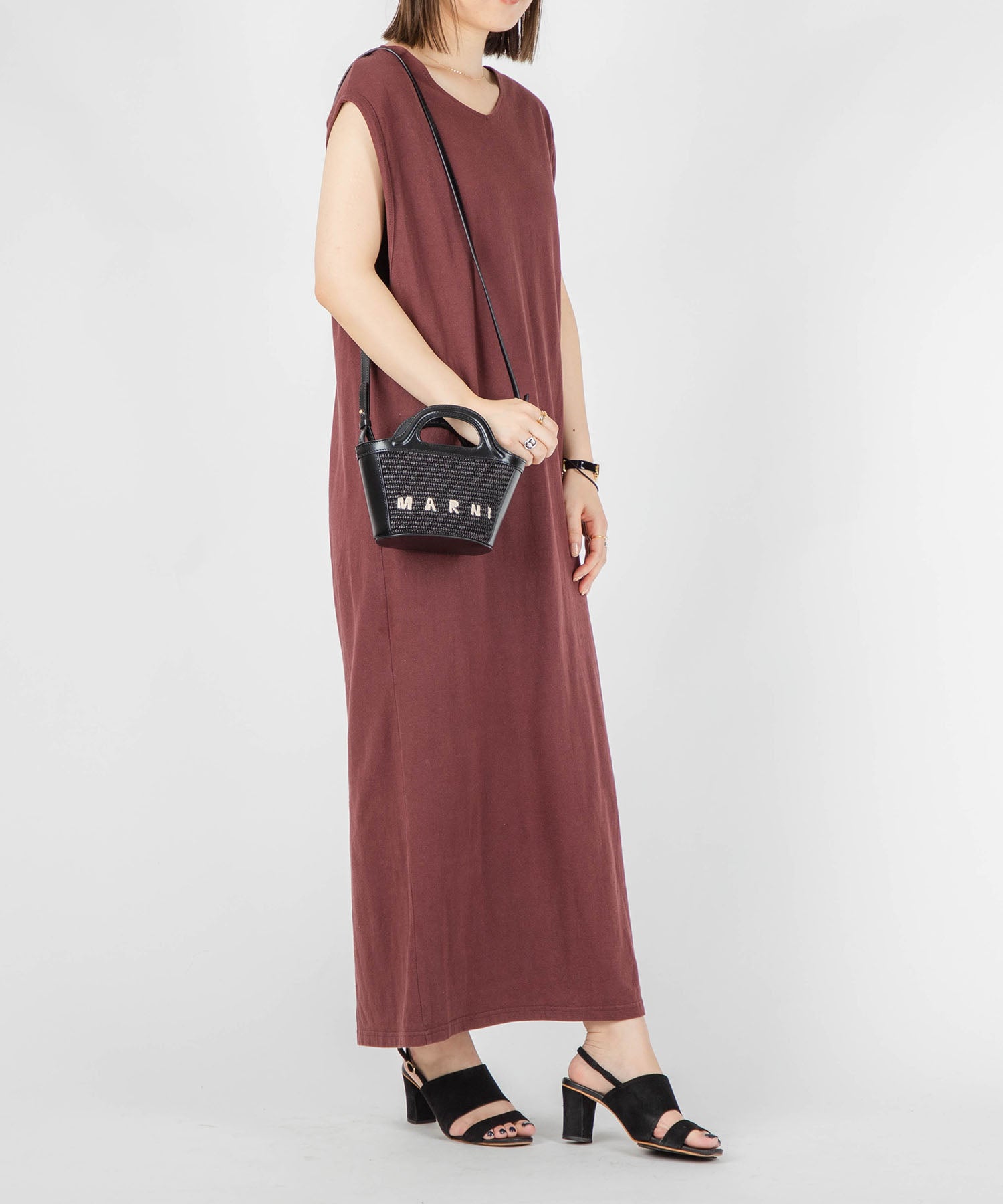 マルニ MARNI マルニ MARNI BMMP0067Q0 P3860 ショルダーバッグ トロピカリア マイクロ サマー レディース バッグ かごバッグ TROPICALIA S