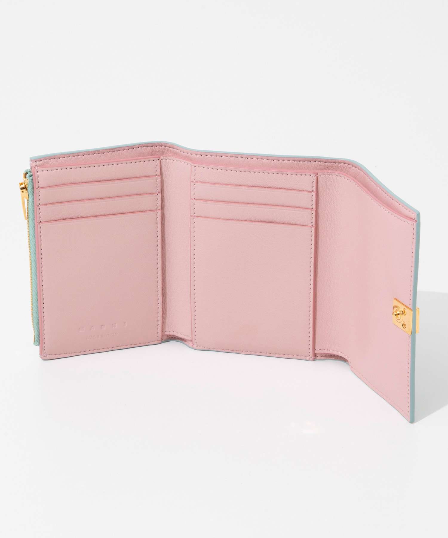 マルニ MARNI PFMO0104U1 P5298 三つ折り財布 TRIFOLD レディース ミニ財布 レザー 小銭入れ プリズマ PRISMA WALLET