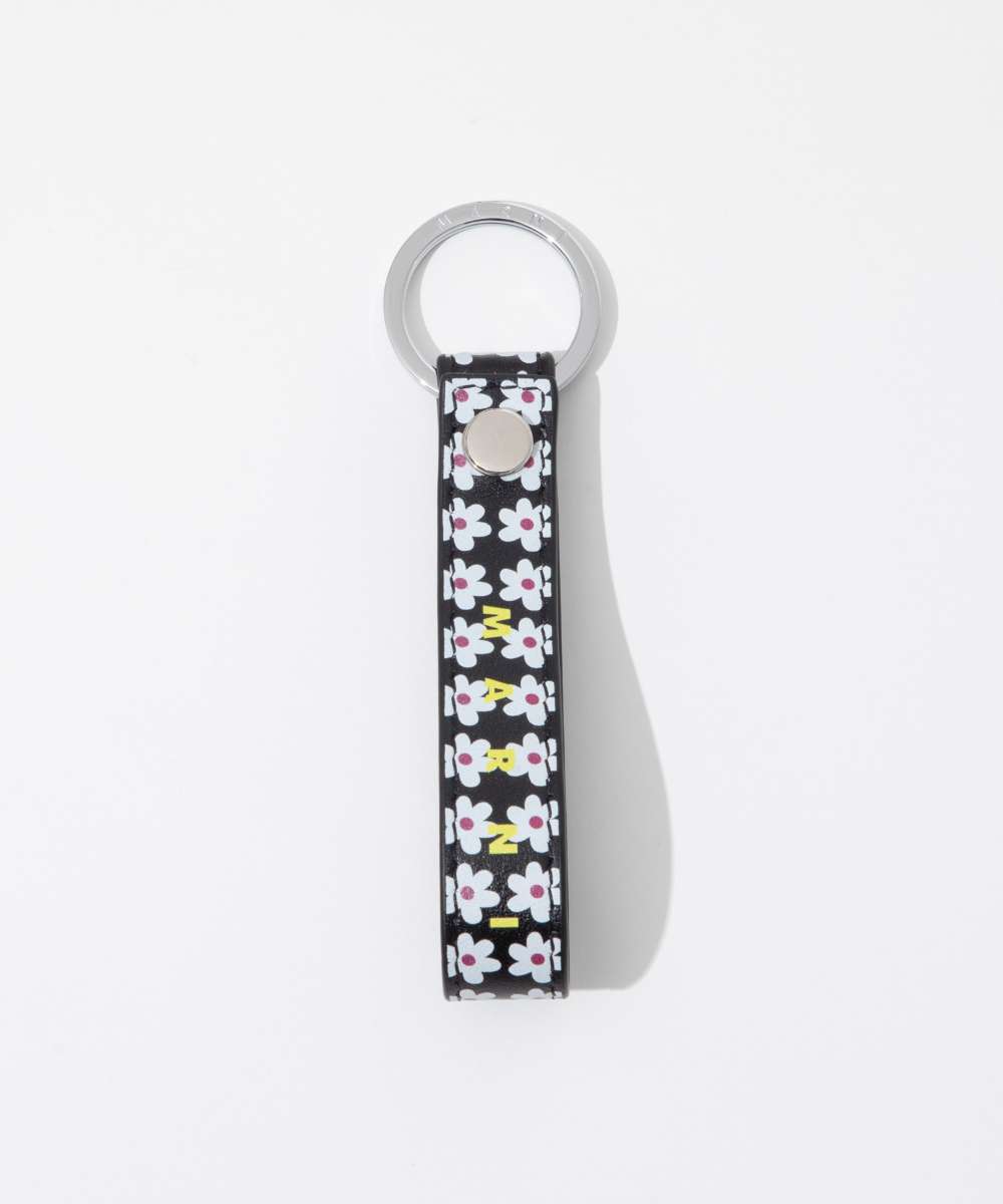 マルニ MARNI PCMO0042A0 P7960 キーケース KEY HOLDER レディース レザー キーホルダー キーリング スマートキー,ブラック