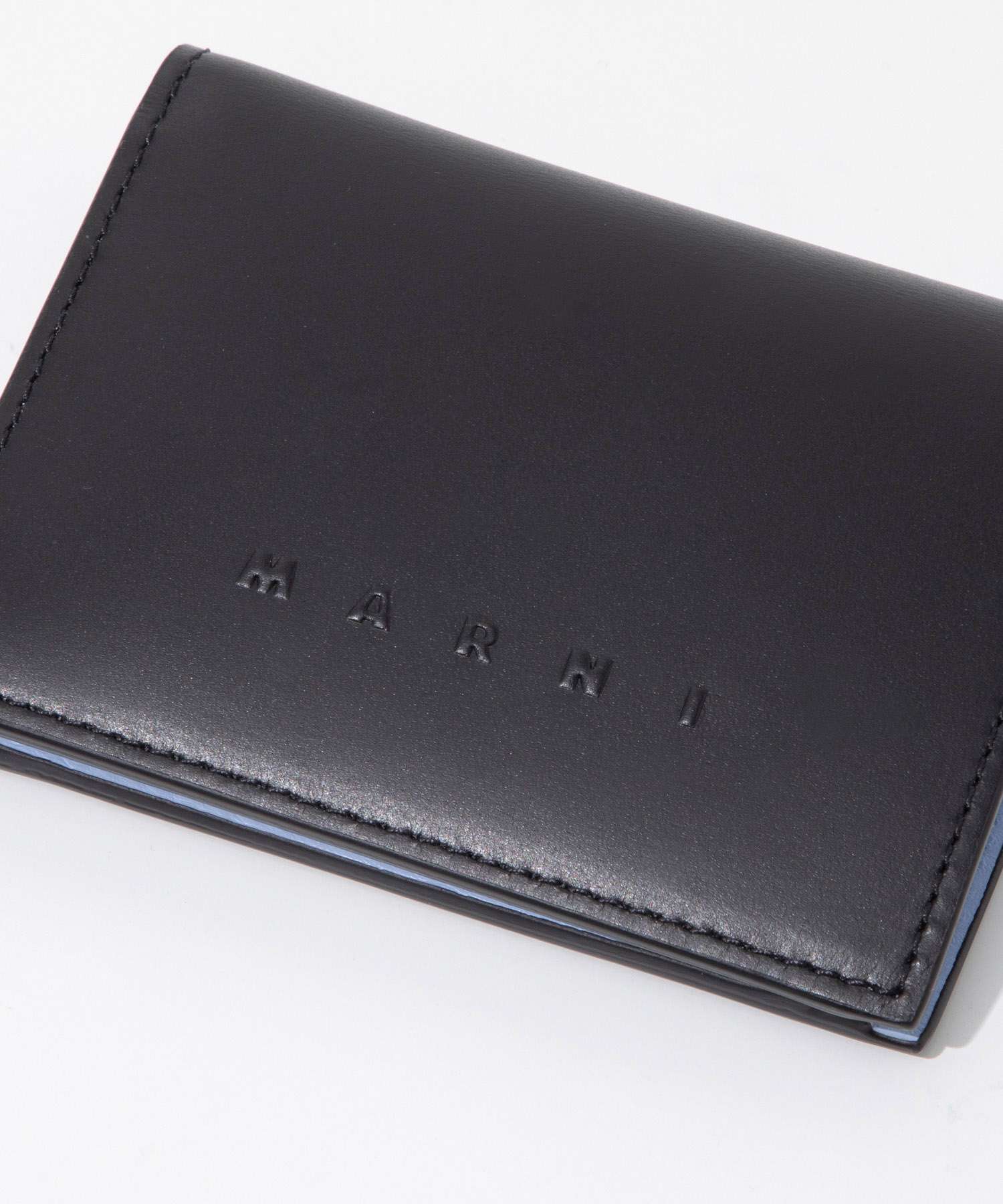 マルニ MARNI PFMI0098Q0 P5298 二つ折り財布 BIFOLD メンズ ビルフォード レザー ミニ財布 コンパクト