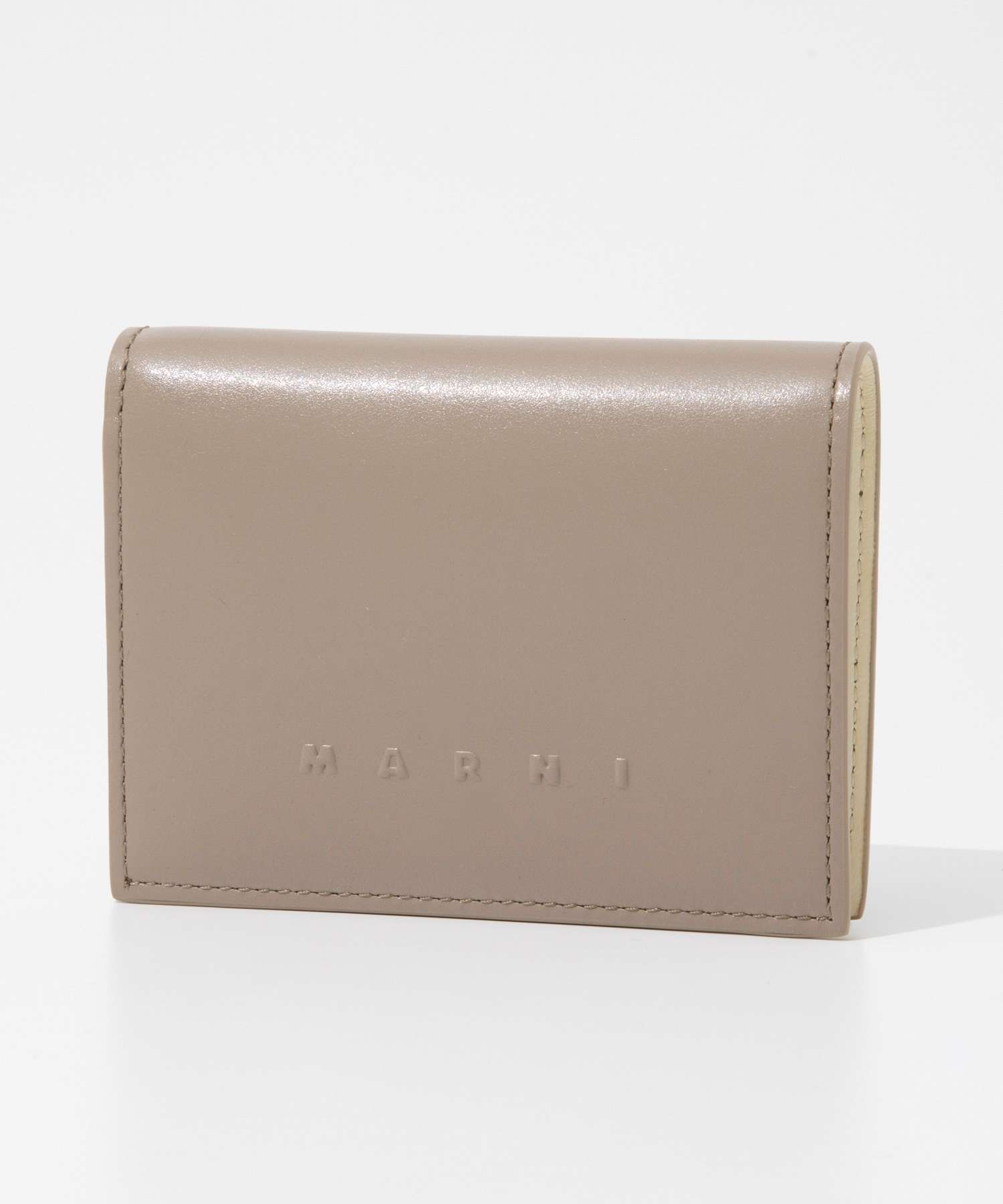 マルニ MARNI PFMI0098Q0 P5298 二つ折り財布 BIFOLD メンズ ビルフォード レザー ミニ財布 コンパクト