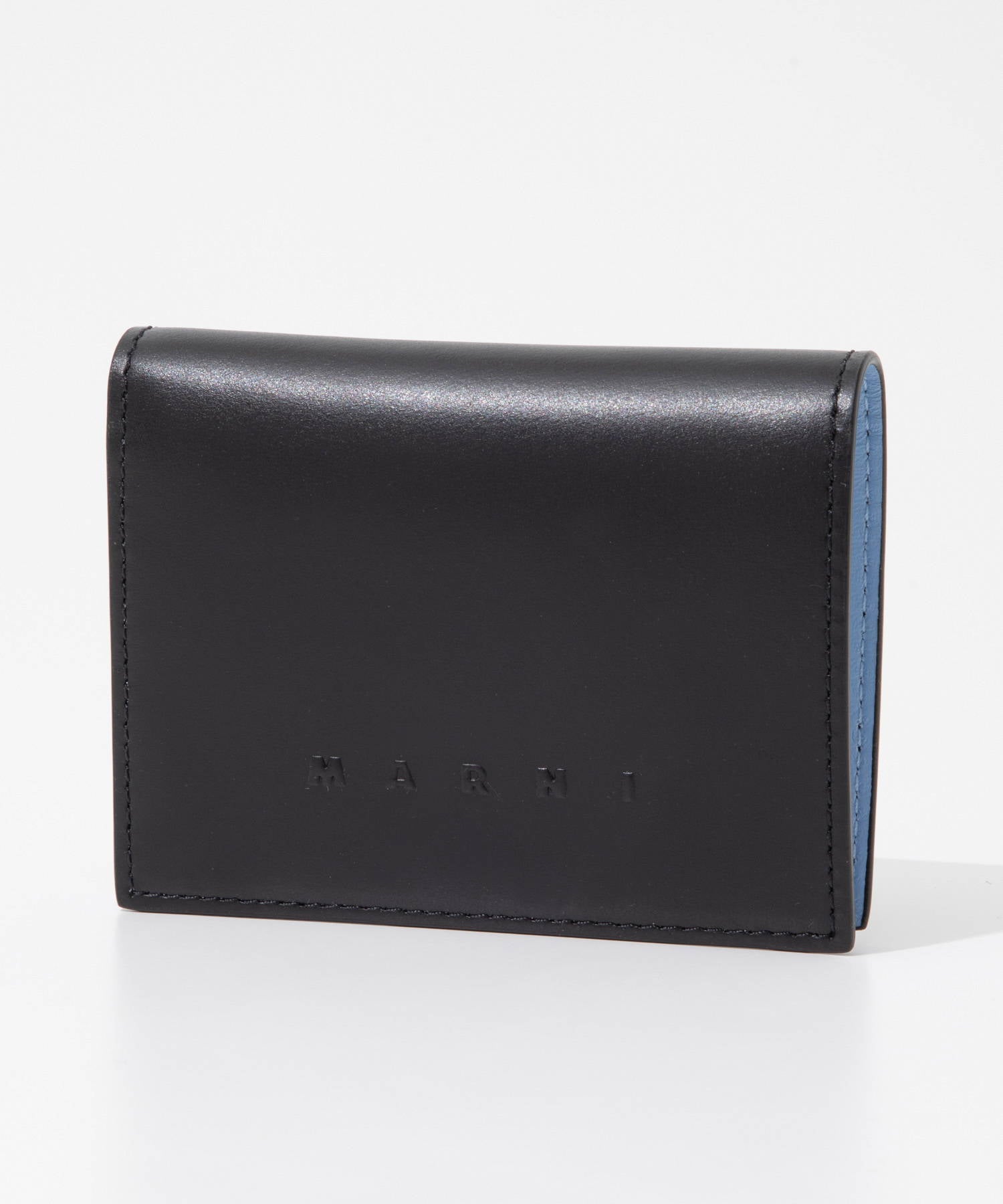 マルニ MARNI PFMI0098Q0 P5298 二つ折り財布 BIFOLD メンズ ビルフォード レザー ミニ財布 コンパクト