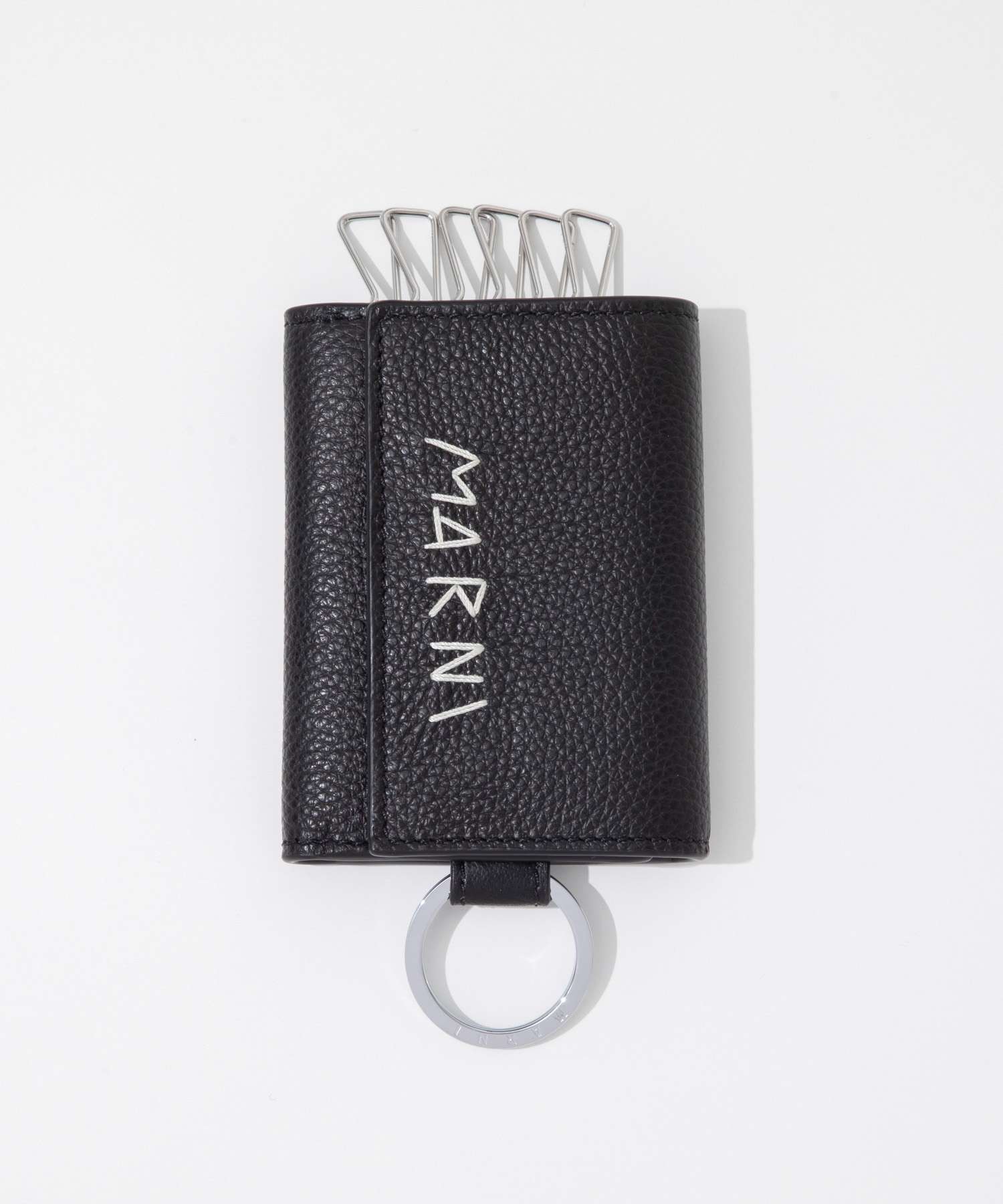 マルニ MARNI PCMI0017U2 P6533 キーケース KEY HOLDER メンズ レザー 6連 キーホルダー キーリング コンパクト スマートキー