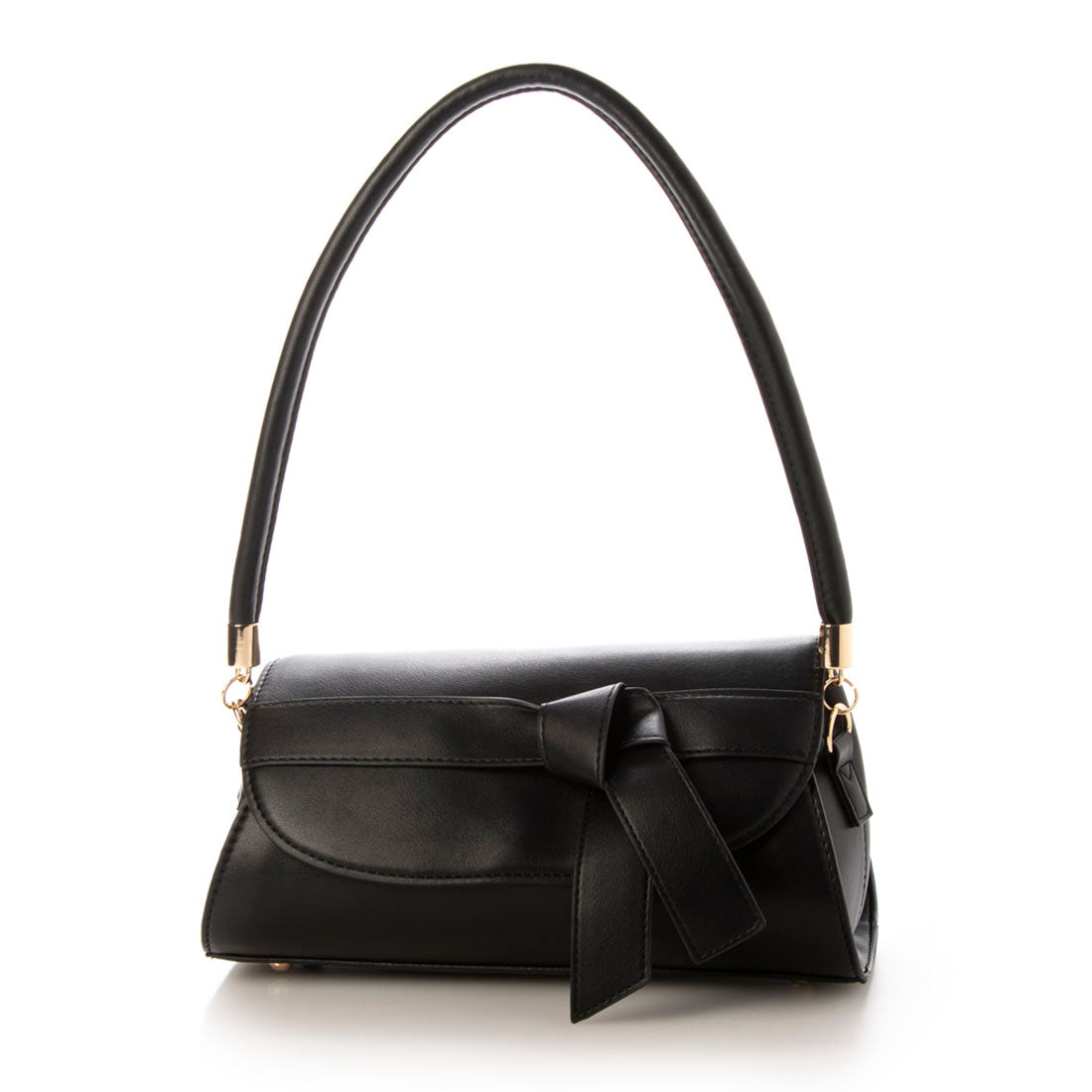 Maison Vert 【Lightweight 2WAY】 Wide Ribbon Flap Bag