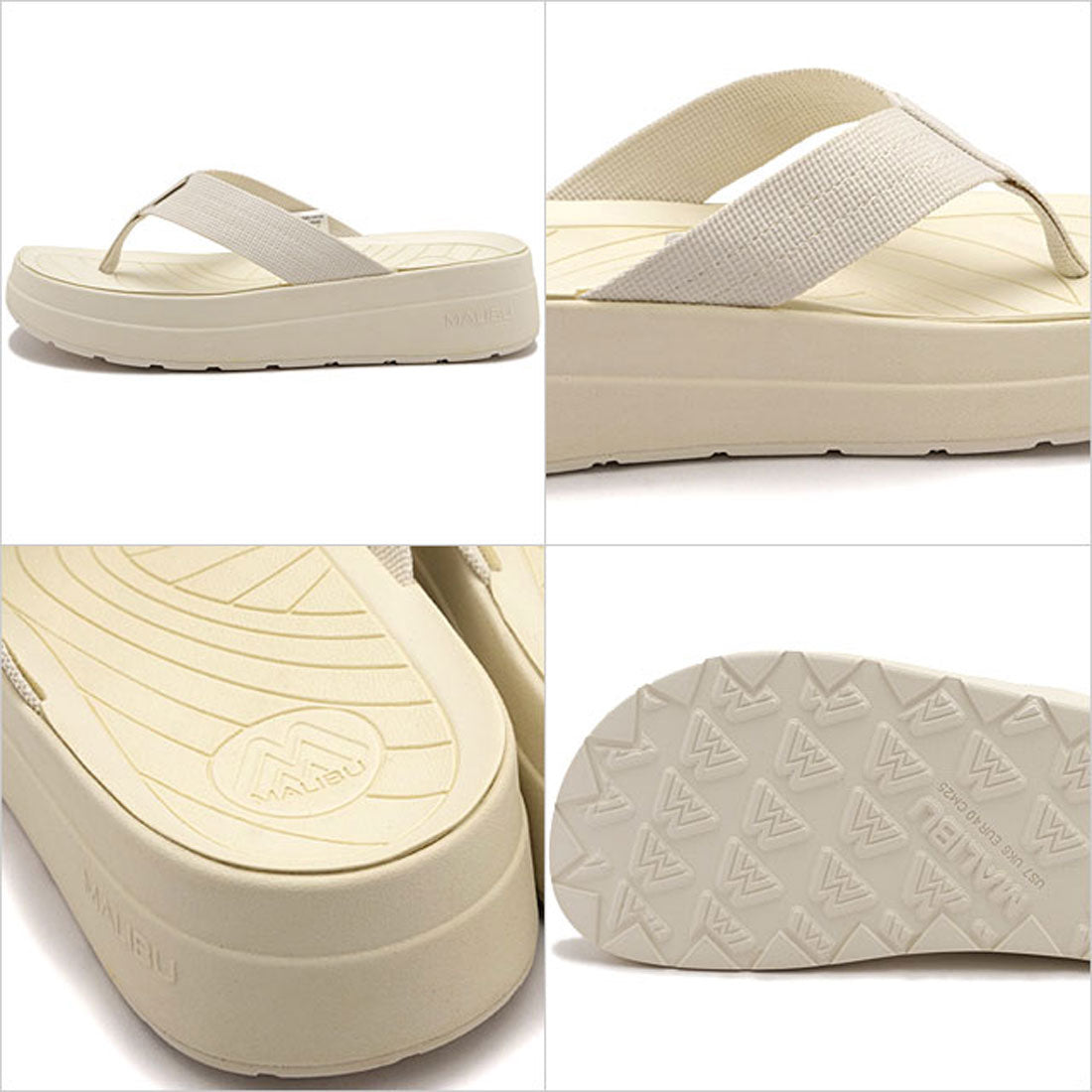 マネブ MANEBU SURFRIDER PLATFORM OFF-WHITE/OFF-WHITE [MSP080006] （OFF-WHITE/OFF-WHITE） OFF-WHITE/OFF-WHITE