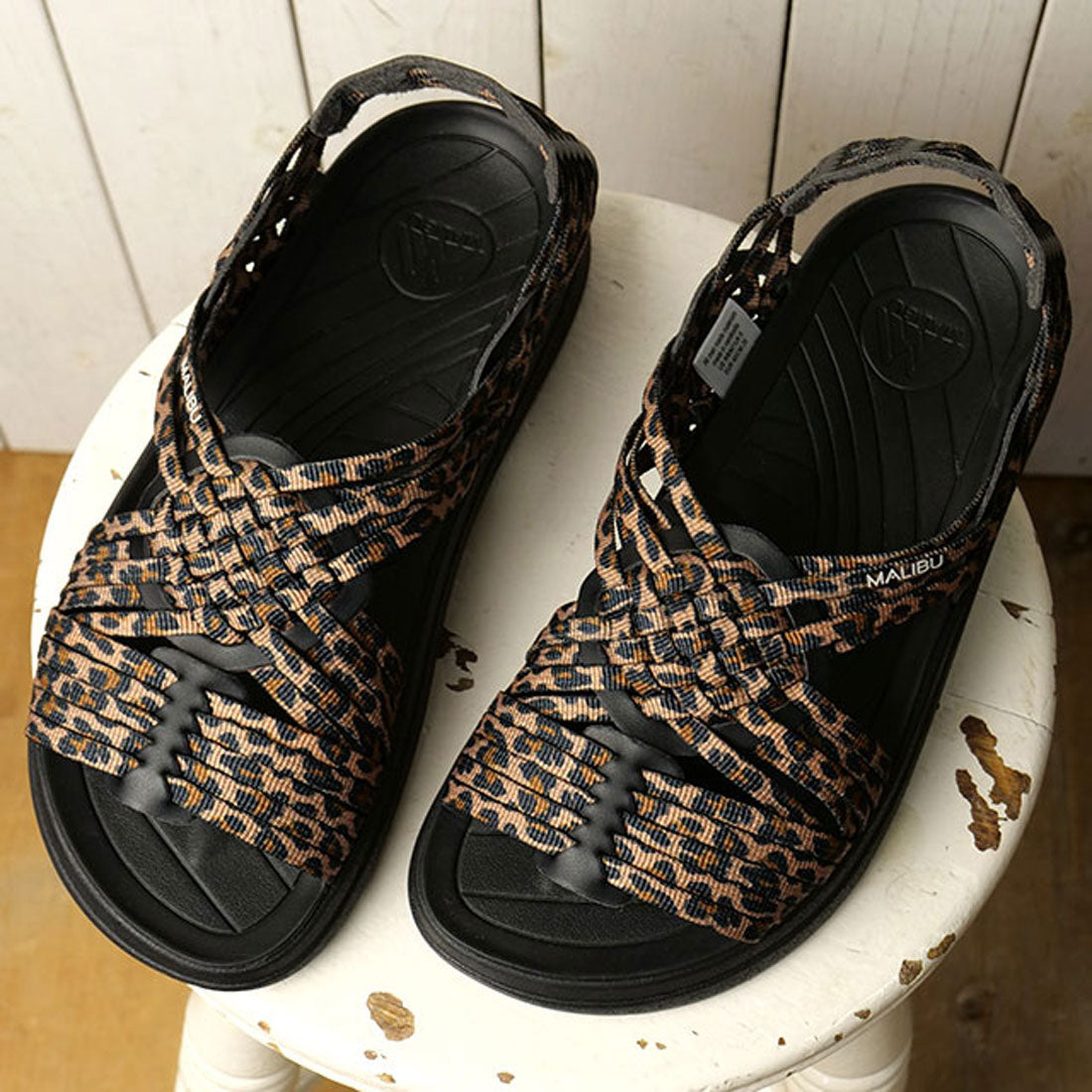 マネブ MANEBU CANYON LEOPARD/BLACK/BLACK [MS060071] （LEOPARD/BLACK/BLACK） LEOPARD/BLACK/BLACK