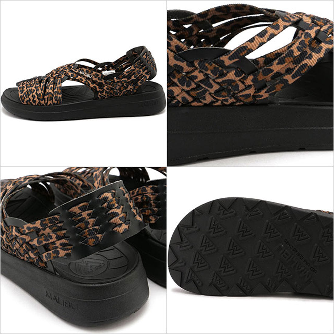 マネブ MANEBU CANYON LEOPARD/BLACK/BLACK [MS060071] （LEOPARD/BLACK/BLACK） LEOPARD/BLACK/BLACK