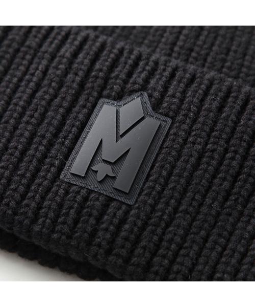 マッカージュ MACKAGE MACKAGE ニット帽 JUDEーMZ ロゴパッチ （Black/ブラック） Black/ブラック
