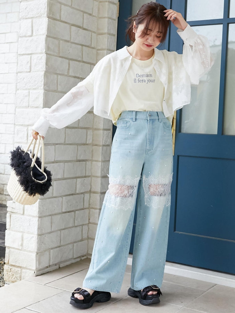 マジェスティックレゴン MAJESTIC LEGON ミルキーソールギャザースポサン （ブラック） ブラック