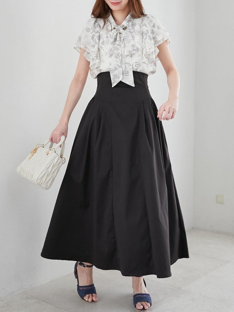 マジェスティックレゴン MAJESTIC LEGON スカラップローヒールサンダル （ネイビー） ネイビー