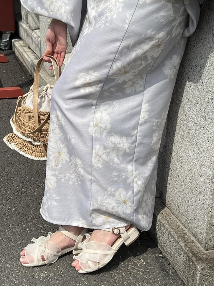 マジェスティックレゴン MAJESTIC LEGON シアーフリルサンダル （ブラック） ブラック