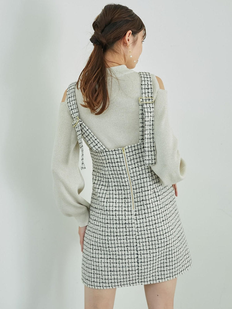 MAJESTIC LEGON 前後2wayミニジャンスカ（ブラック） ブラック