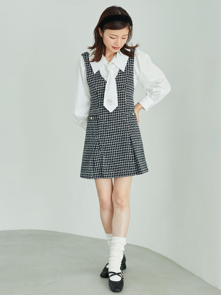 MAJESTIC LEGON 前後2wayミニジャンスカ（ブラック） ブラック