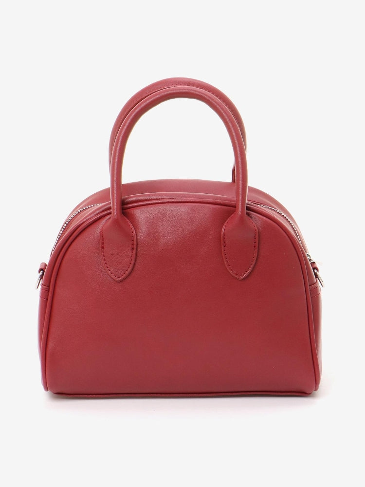 マジェスティックレゴン MAJESTIC LEGON ハートリボンミニボストン （レッド） レッド