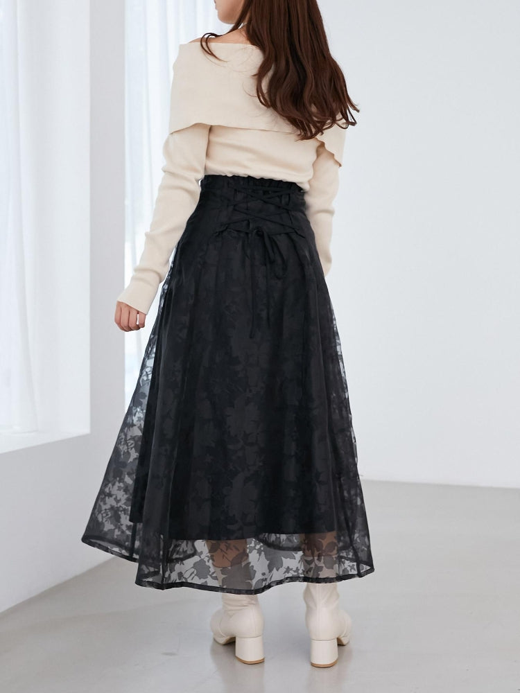 マジェスティックレゴン MAJESTIC LEGON レディニットドッキングワンピース （ホワイト） ホワイト